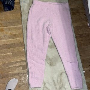 Victoria secret fuzzy purple pants! Never worn brand new